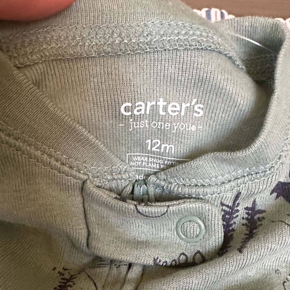 Carter's Sage Green Jumpsuit for Kids